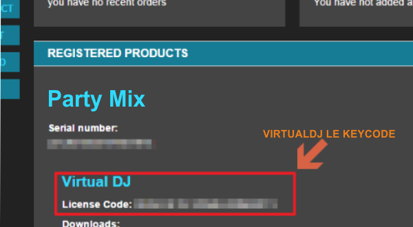 virtual dj le beatmix serial number